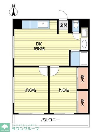 ベルフォーレの物件間取画像